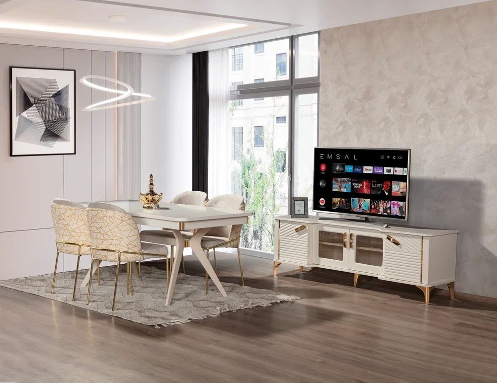 Alisya Gold Yemek Odası
