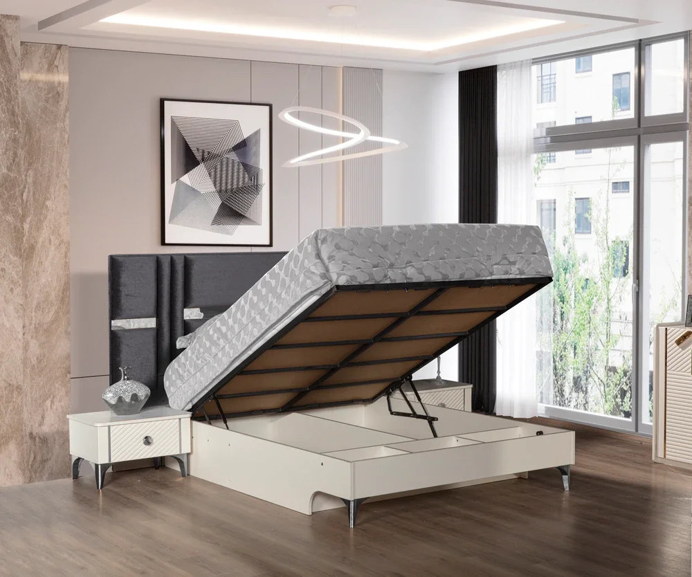 Alisya Gümüş Yatak Odası