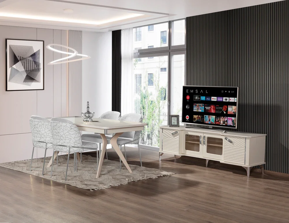 Alisya Gümüş Yemek Odası