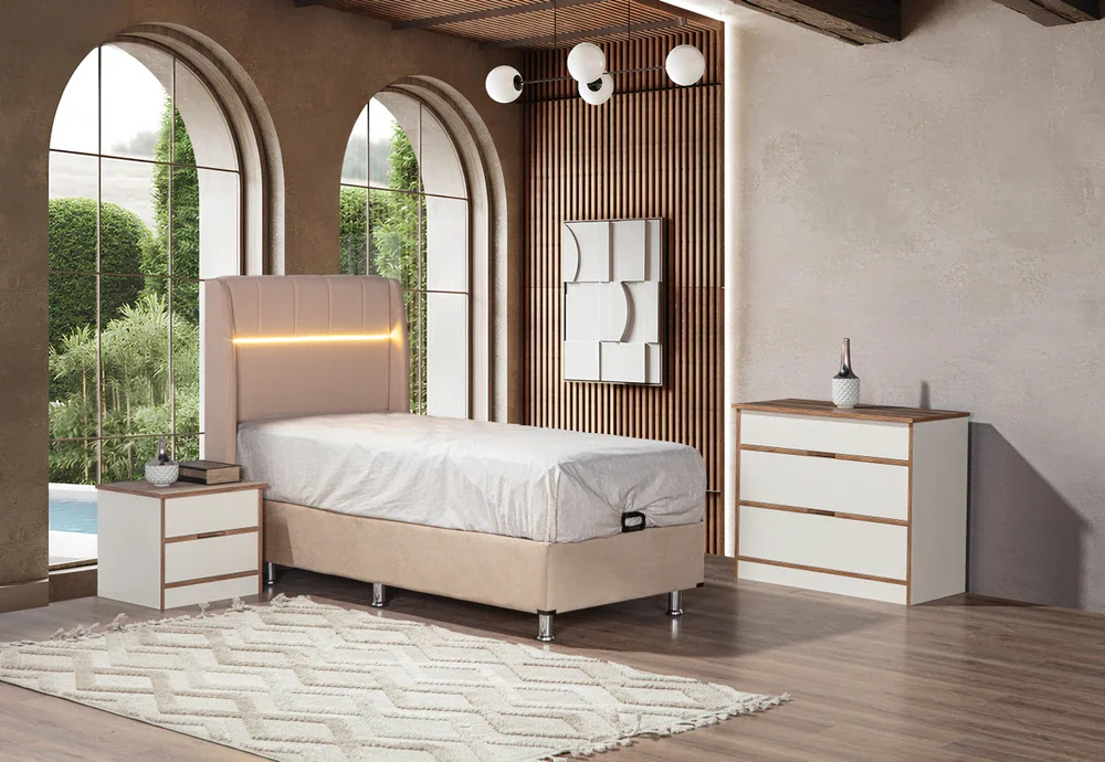 Kayra Krem Genç Odası