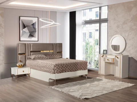 Alisya Gold Yatak Odası